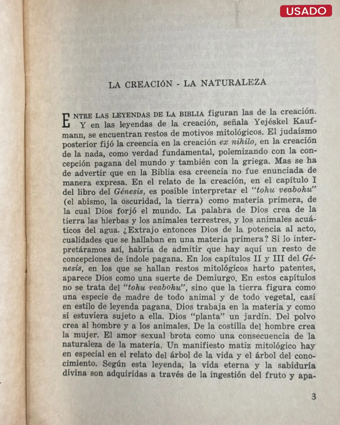 LA CONCEPCIÓN DE LA NATURALEZA EN LA BIBLIA - Imagen 2
