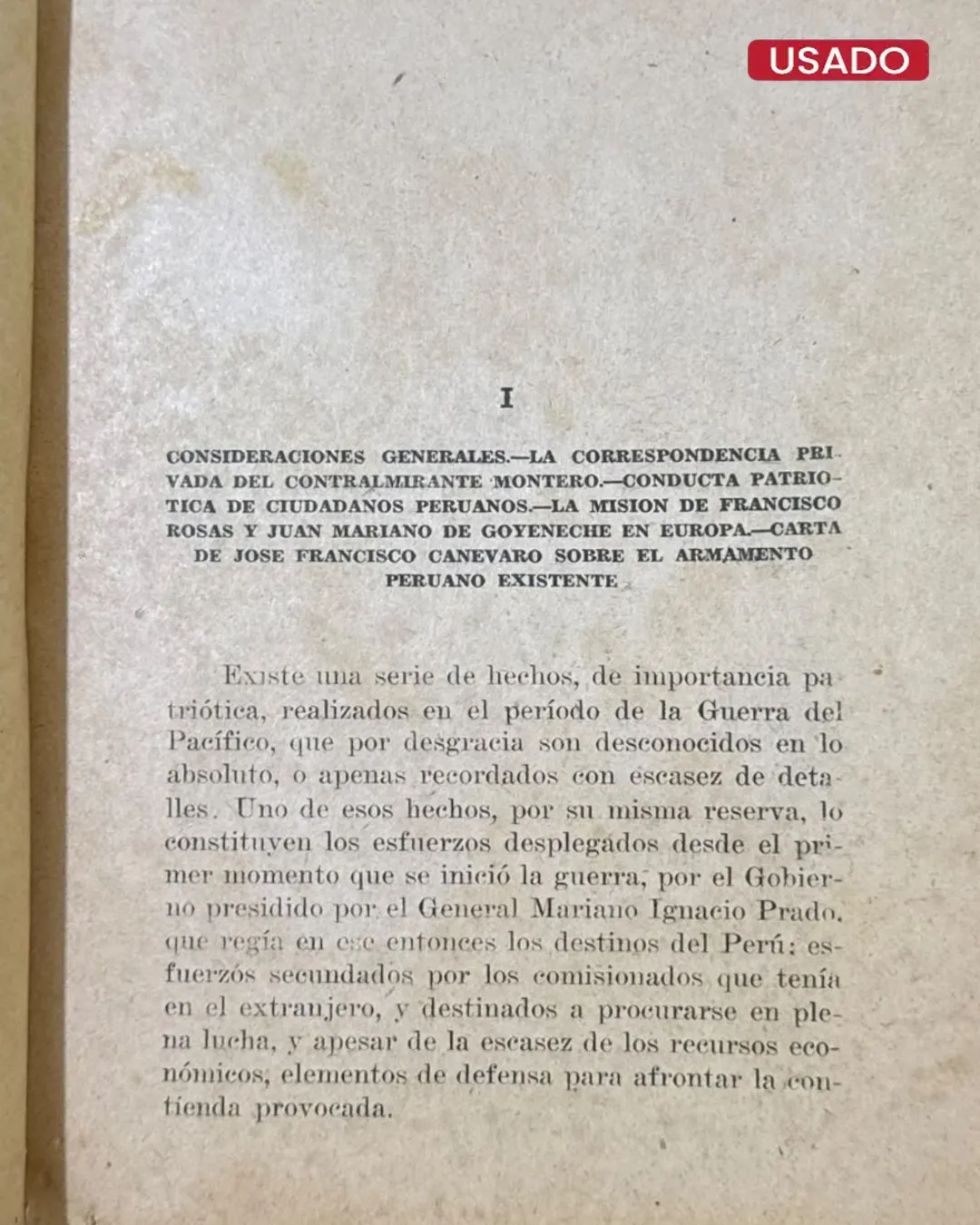 PÁGINAS HISTÓRICAS DE LA GUERRA DEL PACÍFICO - Imagen 2