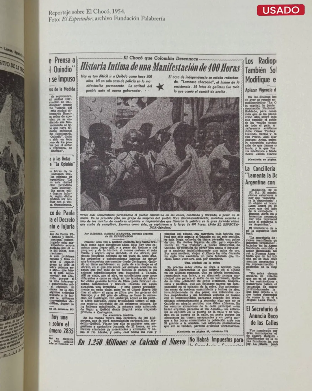 GABO PERIODISTA, ANTOLOGIA DE TEXTOS PERIODISTICOS DE GABRIEL GARCIA MARQUEZ - Imagen 2