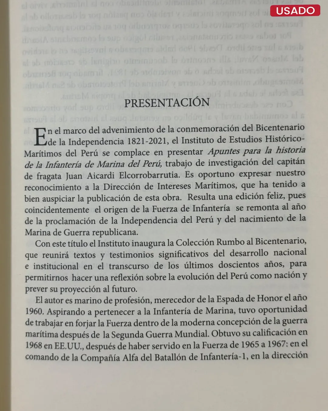 APUNTES PARA LA HISTORIA DE LA INFANTERIA DE MARINA DEL PERU - Imagen 3