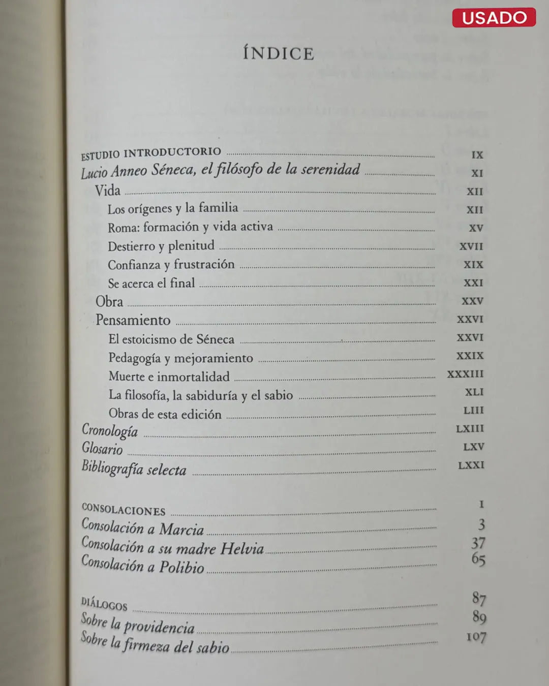 SENECA: CONSOLACIONES /DIALOGOS / EPISTOLAS MORALES A LUCILIO - Imagen 2