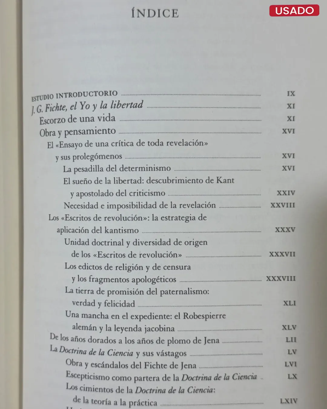 FICHTE: FUNDAMENTO DE TODA LA DOCTRINA DE LA CIENCAI / DISCURSOS A LA NACION ALEMANA - Imagen 2
