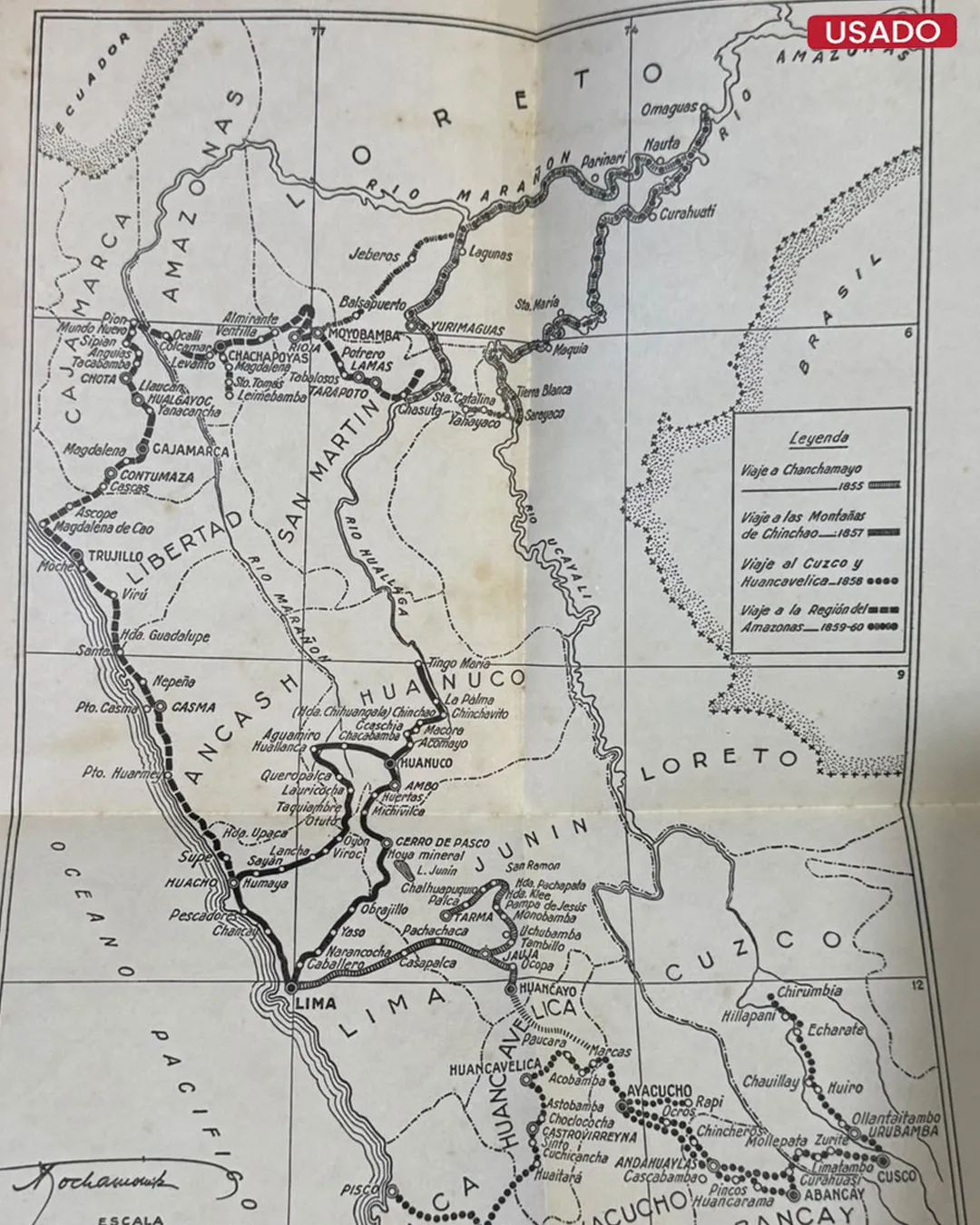 NOTAS DE VIAJES PARA SU OBRA “EL PERÚ” (1ER. VOLUMEN) - Imagen 4