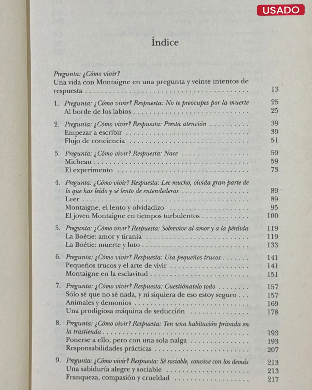 CÓMO VIVIR UNA VIDA CON MONTAIGNE - Imagen 2