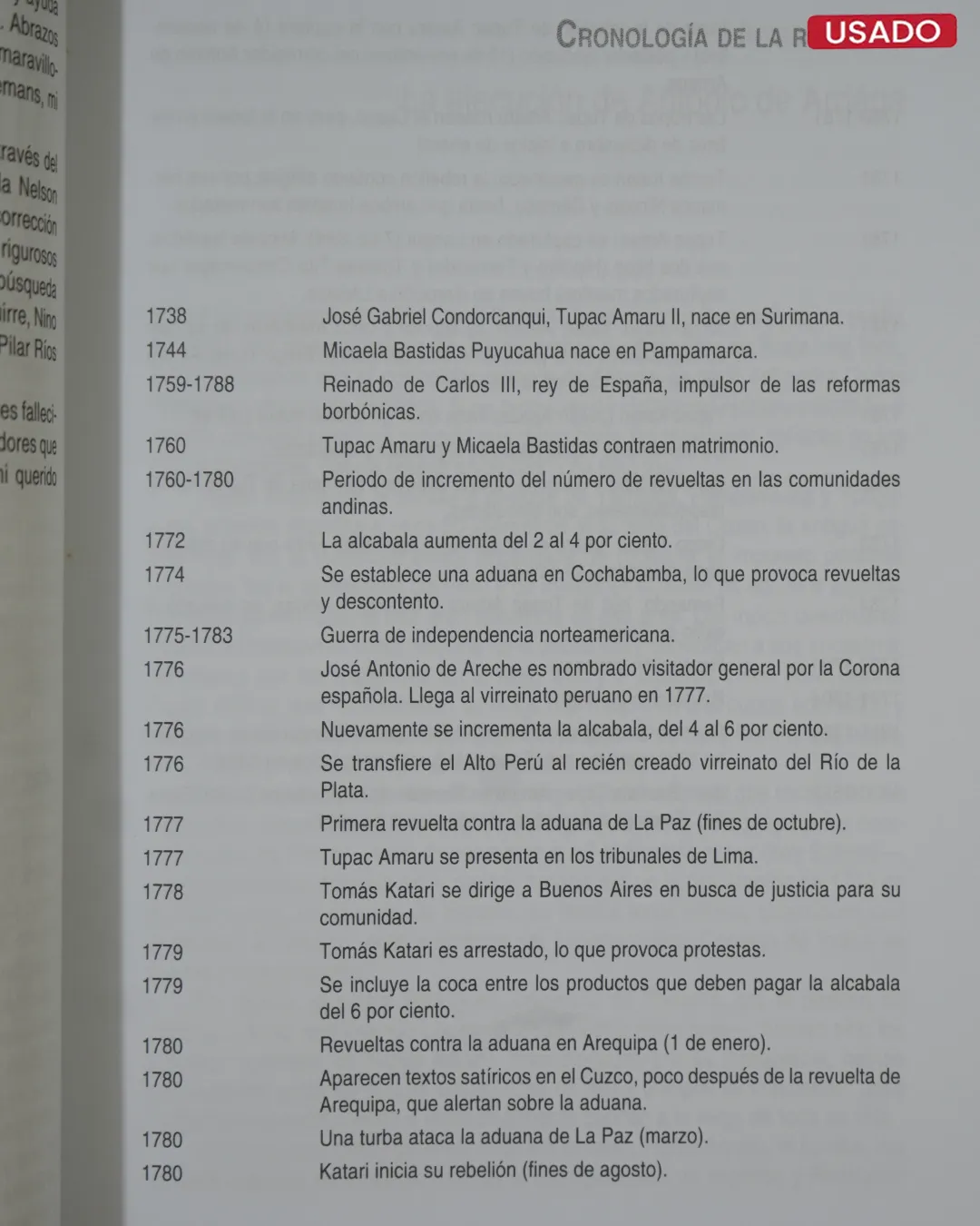 LA REBELIÓN DE TÚPAC AMARU - Imagen 2