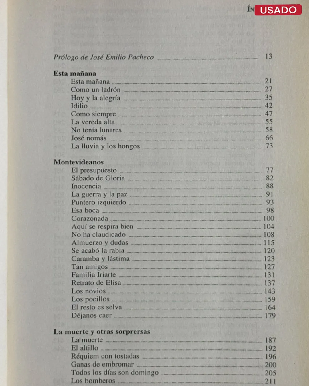 MARIO BENEDETTI: CUENTOS COMPLETOS - Imagen 2