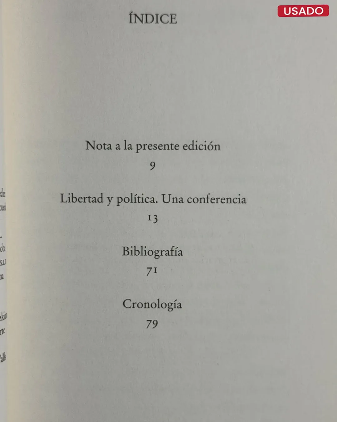 LIBERTAD Y POLITICA; UNA CONFERENCIA - Imagen 3