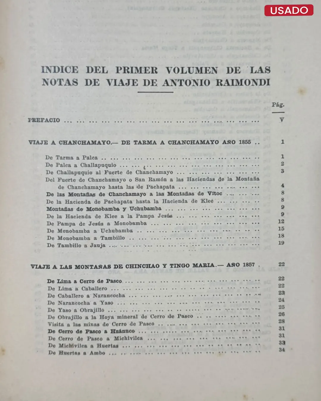 NOTAS DE VIAJES PARA SU OBRA “EL PERÚ” (1ER. VOLUMEN) - Imagen 3