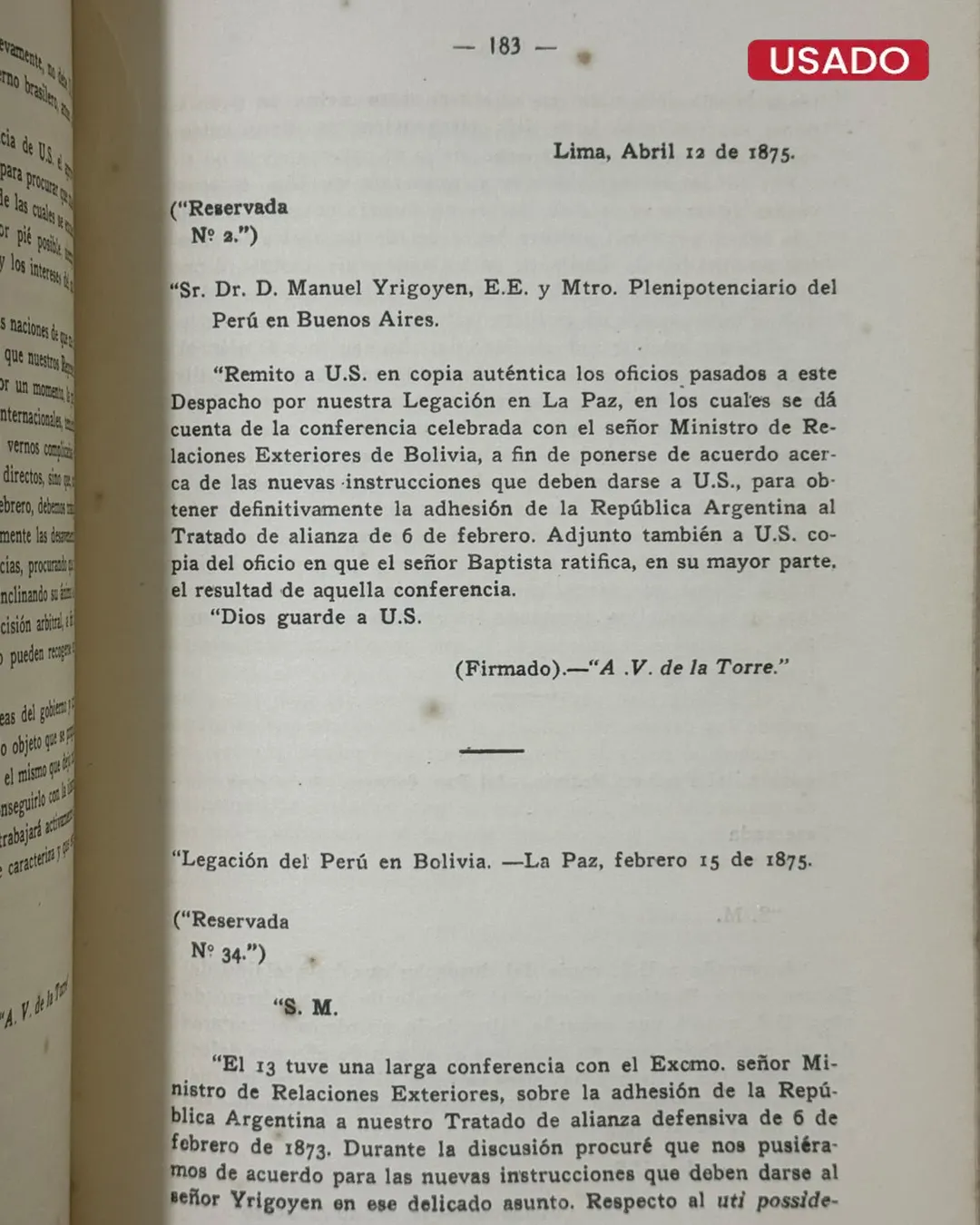LA ALIANZA PERU-BOLIVIANA-ARGENTINA Y LA DECLARATORIA DE GUERRA DE CHILE - Imagen 3