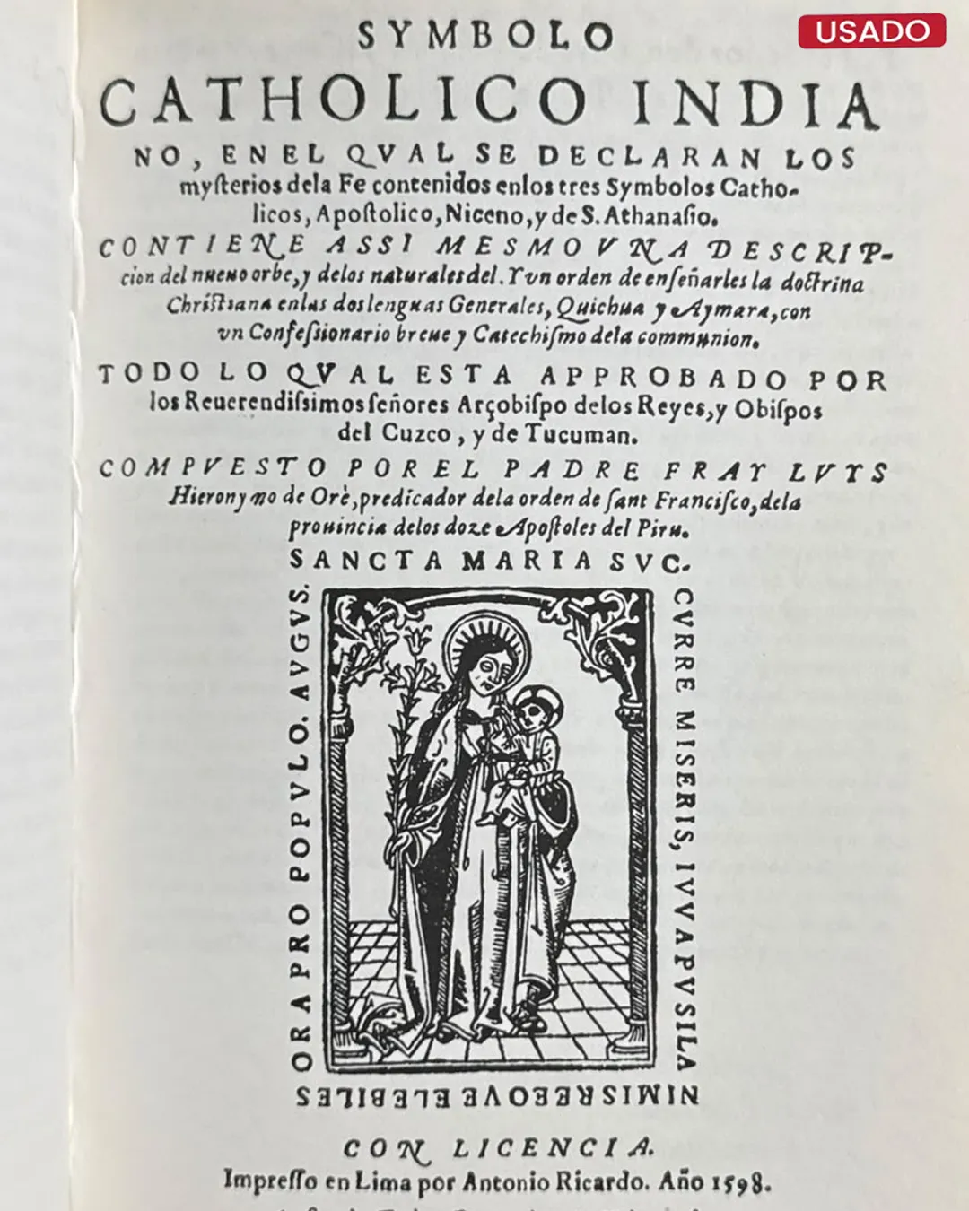 SYMBOLO CATHOLICO INDIANO - Imagen 3