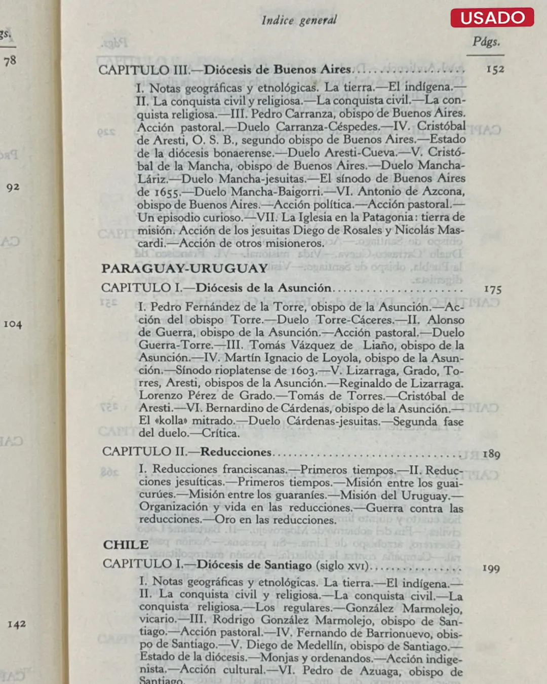 HISTORIA DE LA IGLESIA EN LA AMERICA ESPAÑOLA; DESDE EL DESCUBRIMIENTO HASTA COMIENZOS DEL SIGLO XIX (HEMISFERIO SUR) - Imagen 3