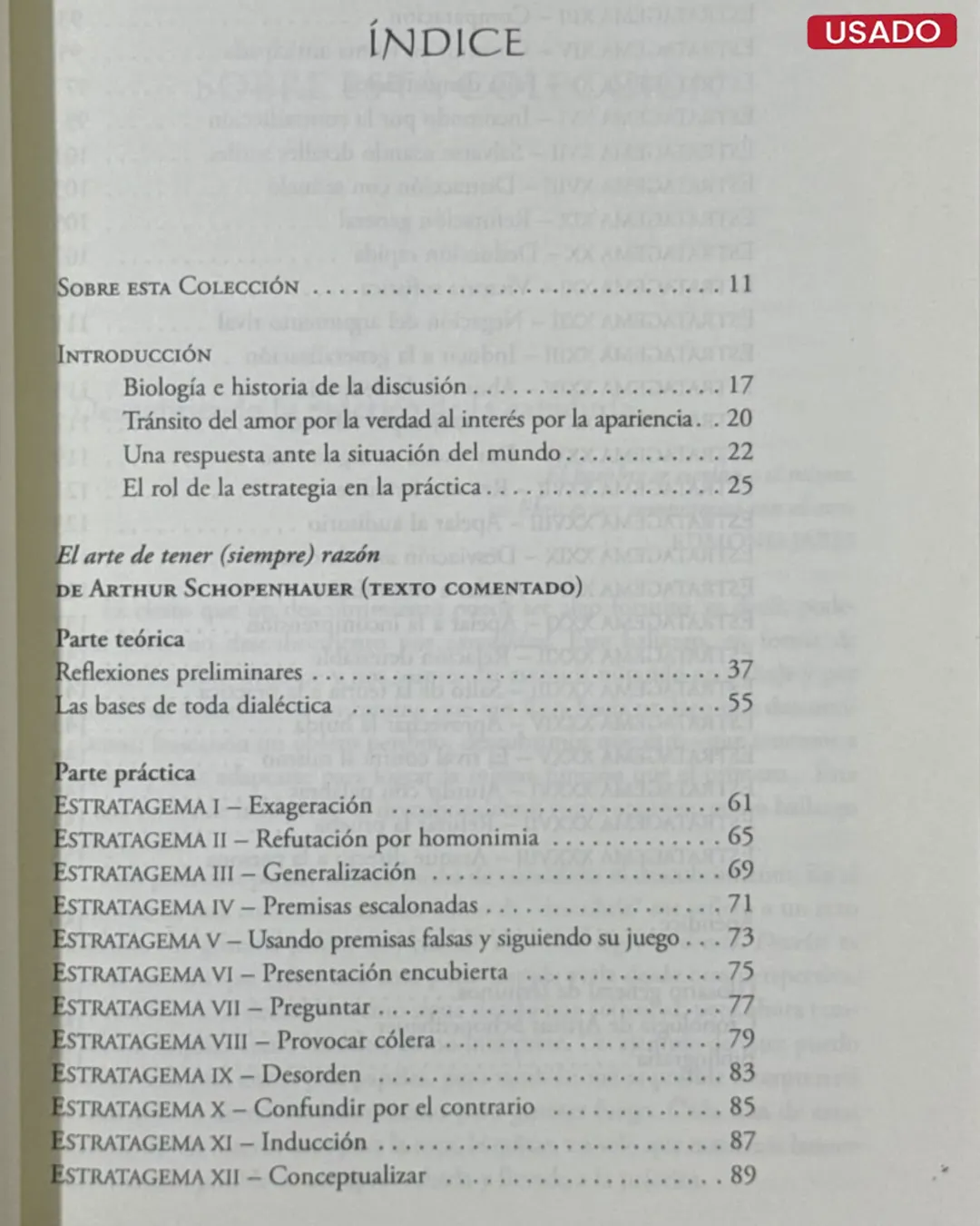 EL ARTE DE TENER SIEMPRE RAZON O COMO SALIR VICTORIOSOS DE UNA DISCUSION - Imagen 2