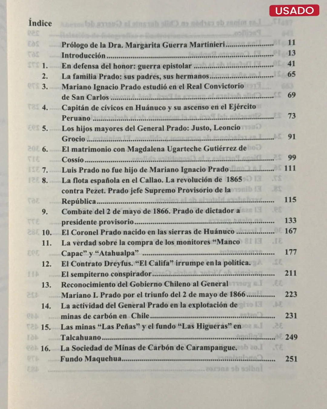ACLARANDO UNA INFAMIA: LA VERDADERA HISTORIA DE MARIANO IGNACIO PRADO - Imagen 2