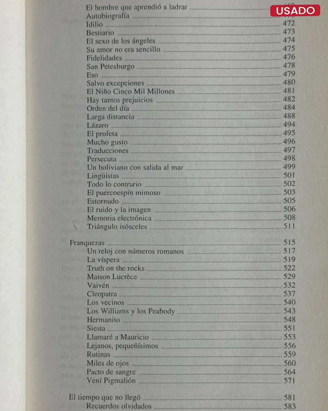 MARIO BENEDETTI: CUENTOS COMPLETOS - Imagen 3