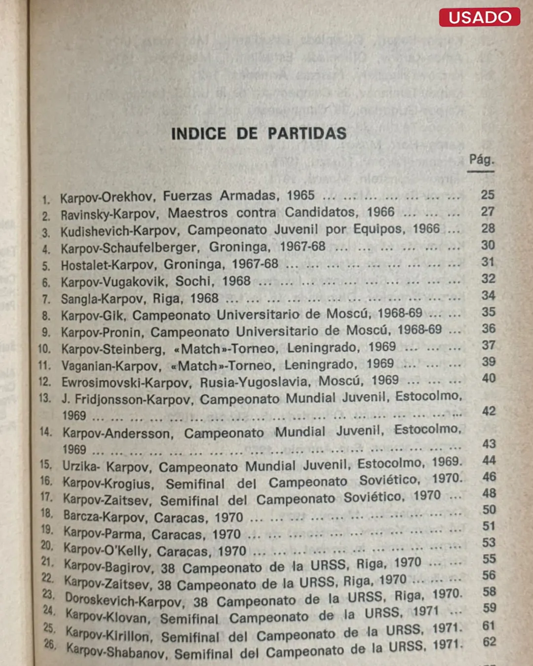 LA CARRERA AJEDRECÍSTICA DE ANATOLY KARPOV - Imagen 3