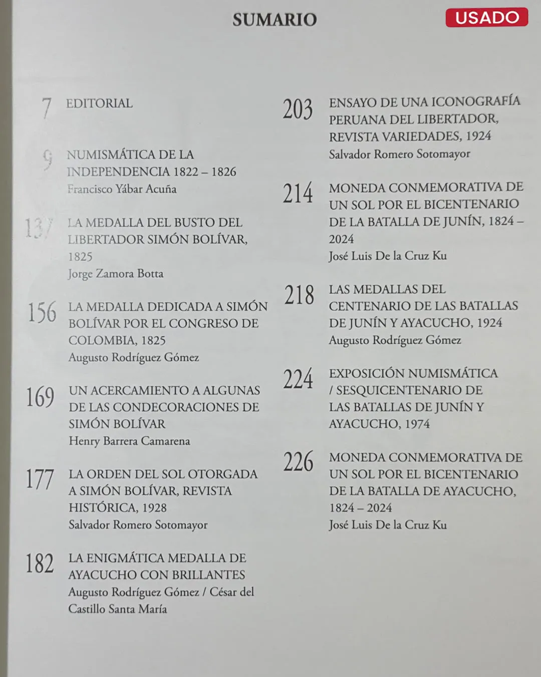 EDICION BICENTENARIO DE LAS BATALLAS DE JUNIN Y AYACUCHO, 1824 – 2024: NUMISMATICA Nº 57 - Imagen 3