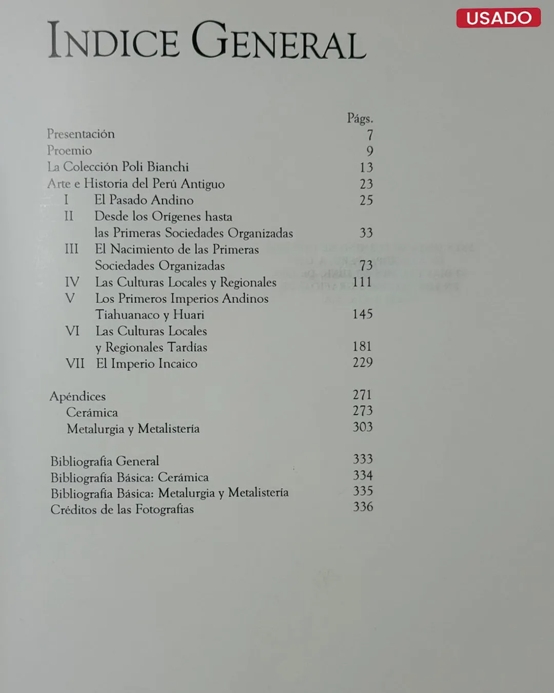 ARTE E HISTORIA DEL PERU ANTIGUO - Imagen 2