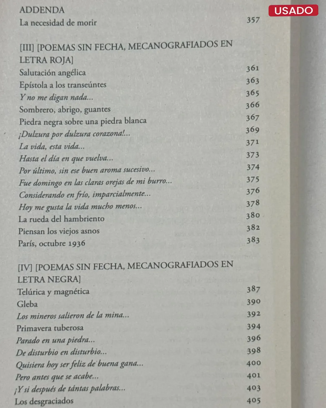 CESAR VALLEJO: POESIA COMPLETA - Imagen 3