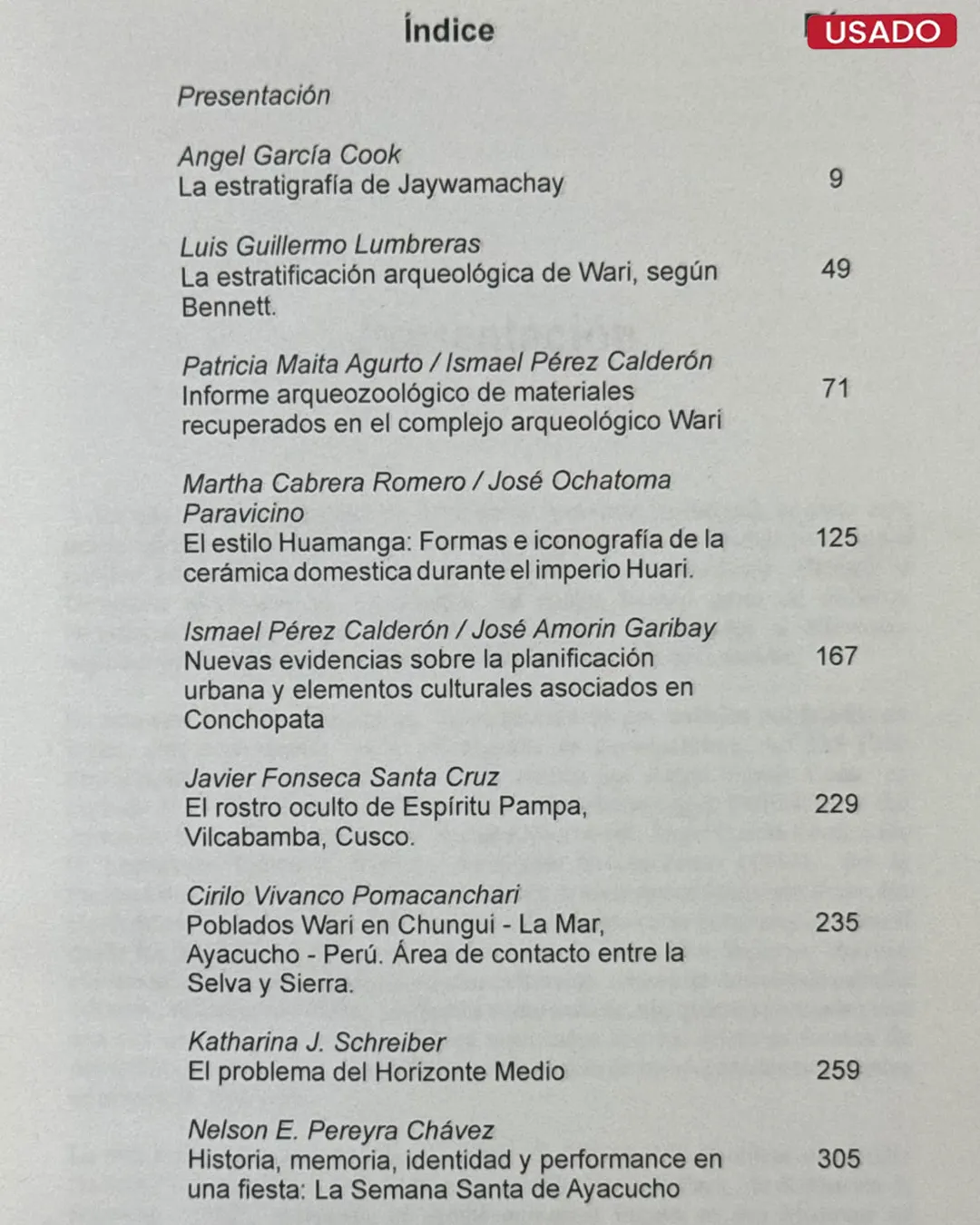 CONCHOPATA – REVISTA DE ARQUEOLOGIA Nº 3 - Imagen 3