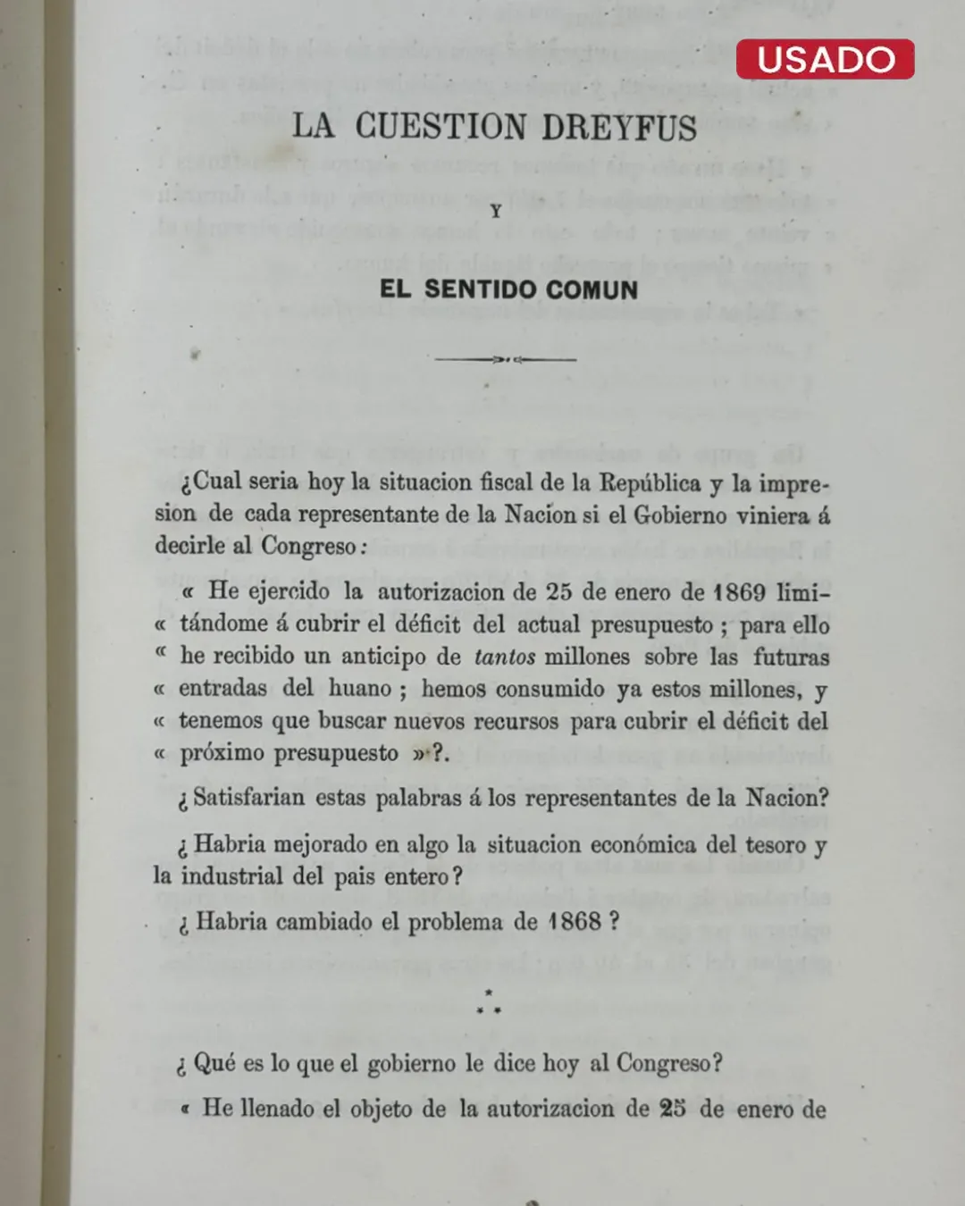 EL NEGOCIO DREYFUS ANTE LA LEGISLATURA PERUANA DE 1870 - Imagen 4