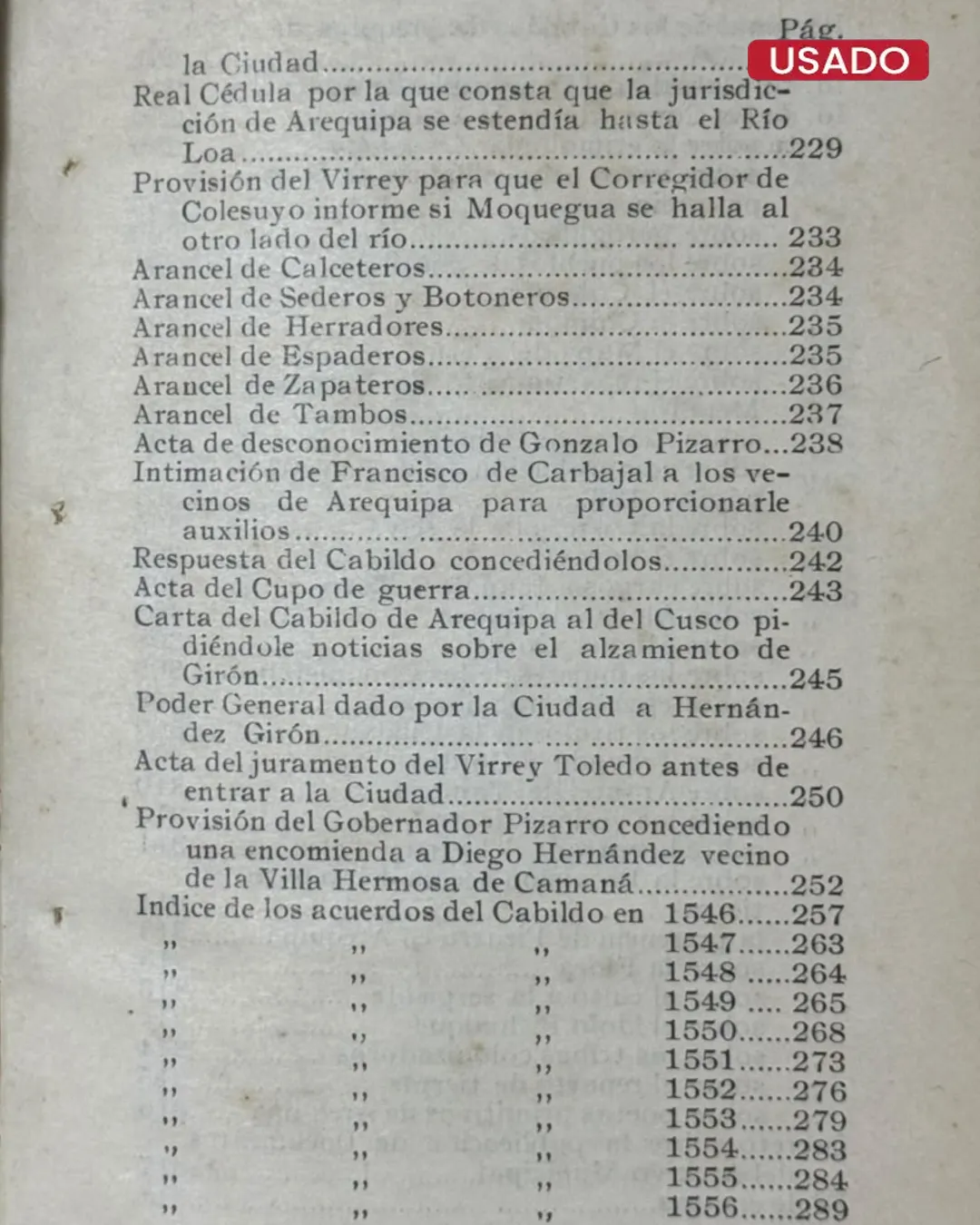 DOCUMENTOS PRIMITIVOS EL CABILDO DE AREQUIPA - Imagen 4