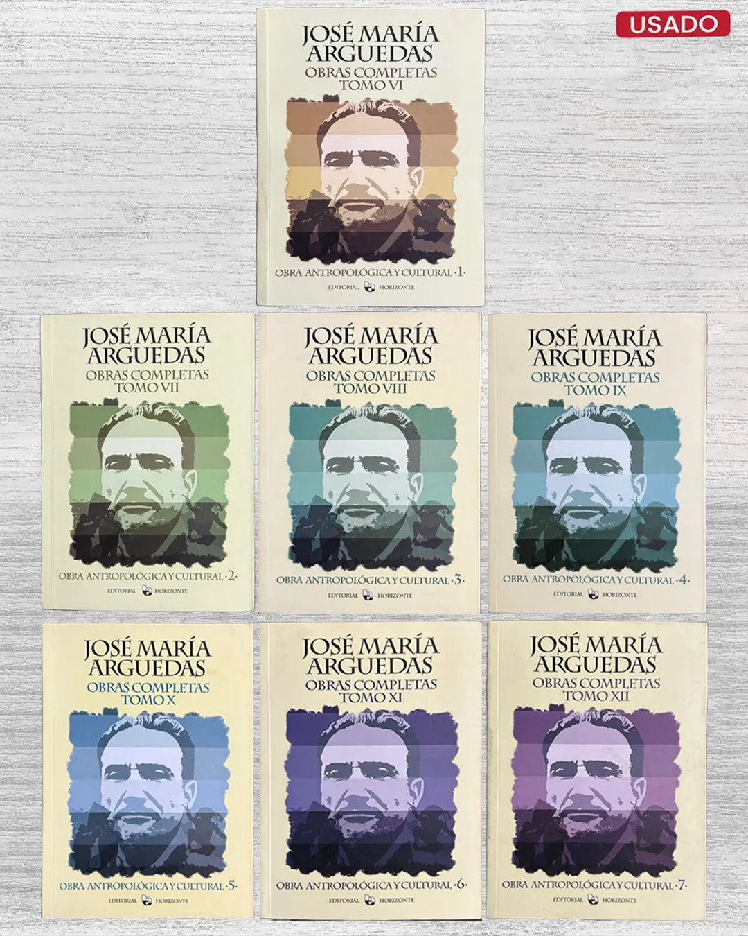 JOSE MARIA ARGUEDAS, OBRA ANTROPOLOGICA (TOMO VI AL XII)