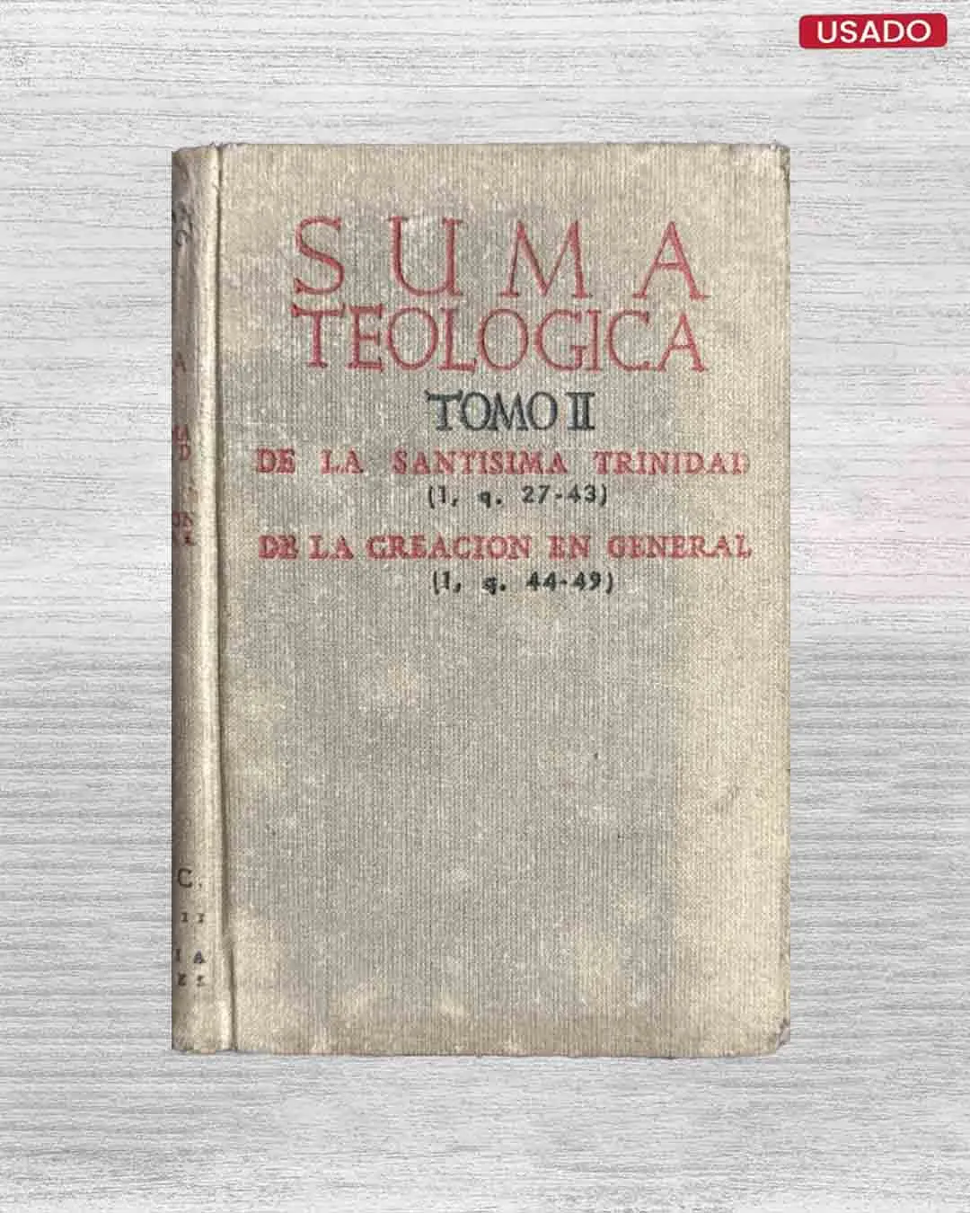 SUMA TEOLOGICA, TOMO II