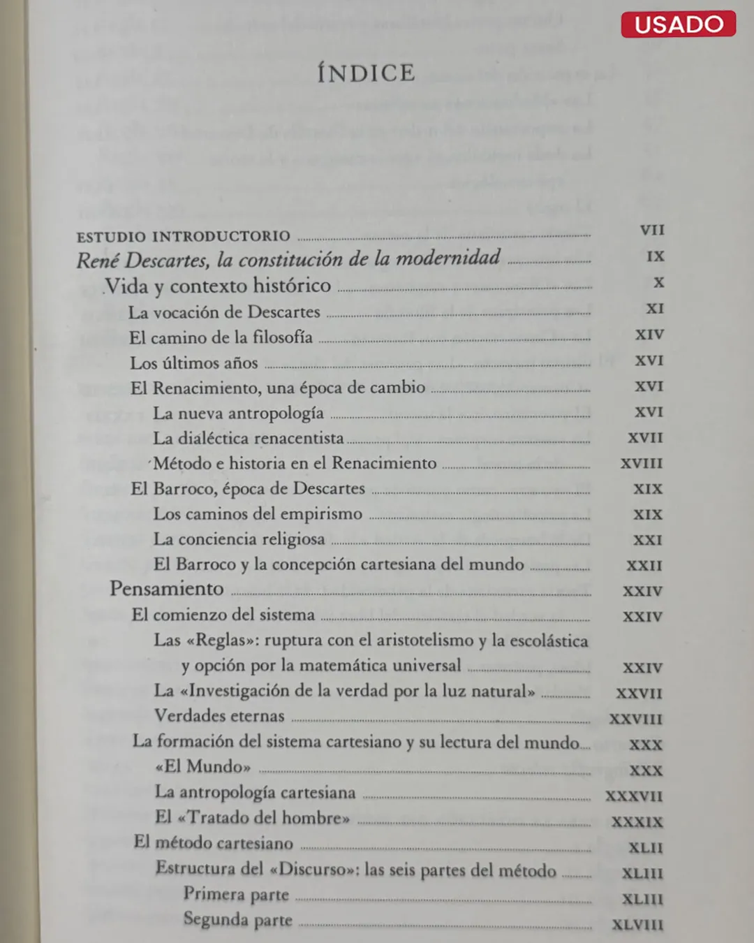 DESCARTES: REGLAS PARA LA DIRECCIÓN DEL ESPÍRITU / INVESTIGACIÓN DE LA VERDAD POR LA LUZ NATURAL / DISCURSO DEL MÉTODO / LAS PASIONES DEL ALMA / TRATADO DEL ALMA - Imagen 2